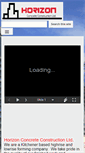 Mobile Screenshot of horizon-concrete.com